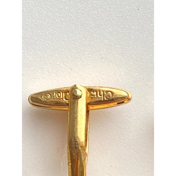 Dior Gold Tone Cufflinks - Picture 4 of 8